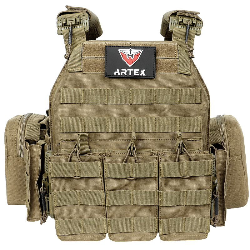 Tactical Vest Outdoor Hunting Plate Carrier Protective Adjustable Vest Airsoft Carrier Combat Equipm