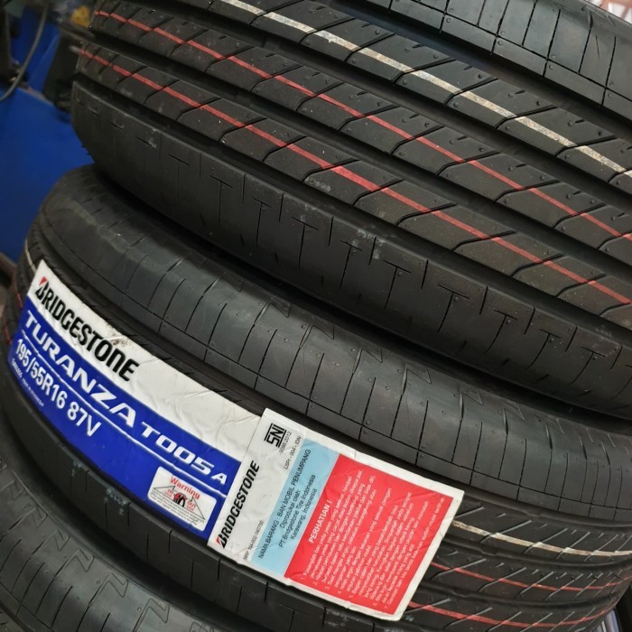 Ban Bridgestone Turanza T005A 195/55 R16 (Ban Sienta)