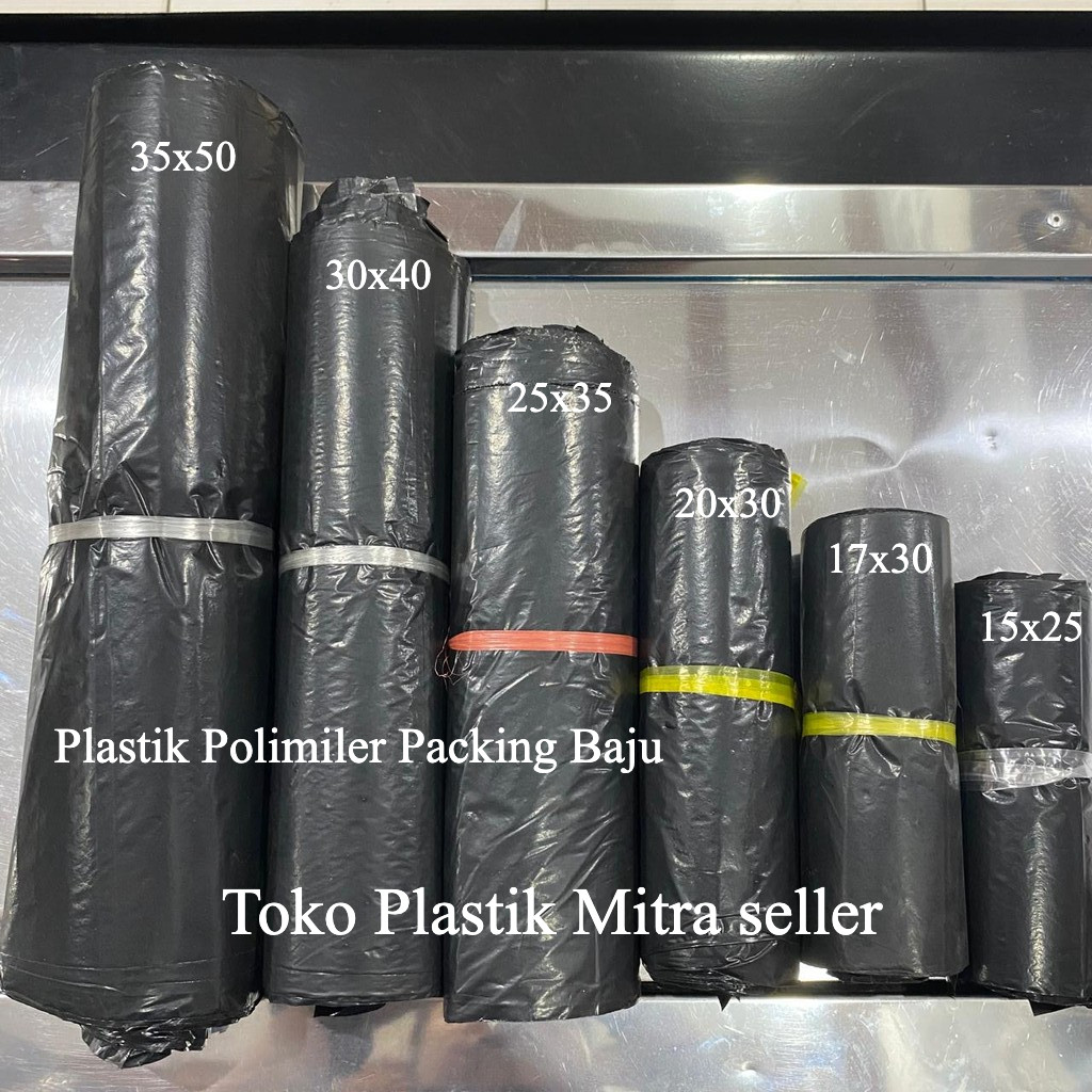 

Plastik Polimiler Packing Baju Olshop Isi 100