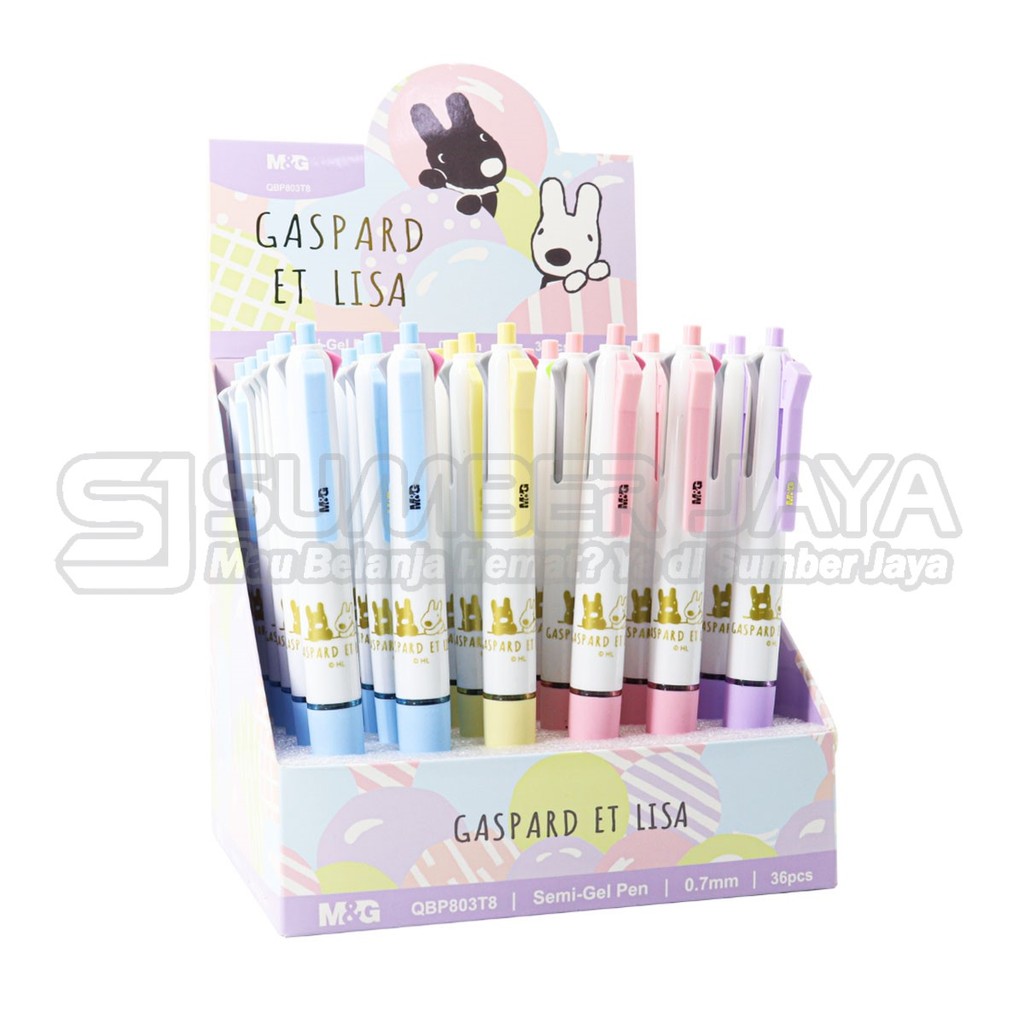 

Ballpoint Gel Semi Gel Gaspard Et Lisa M&G QBP803T8/QBP827R7/QGPT4372