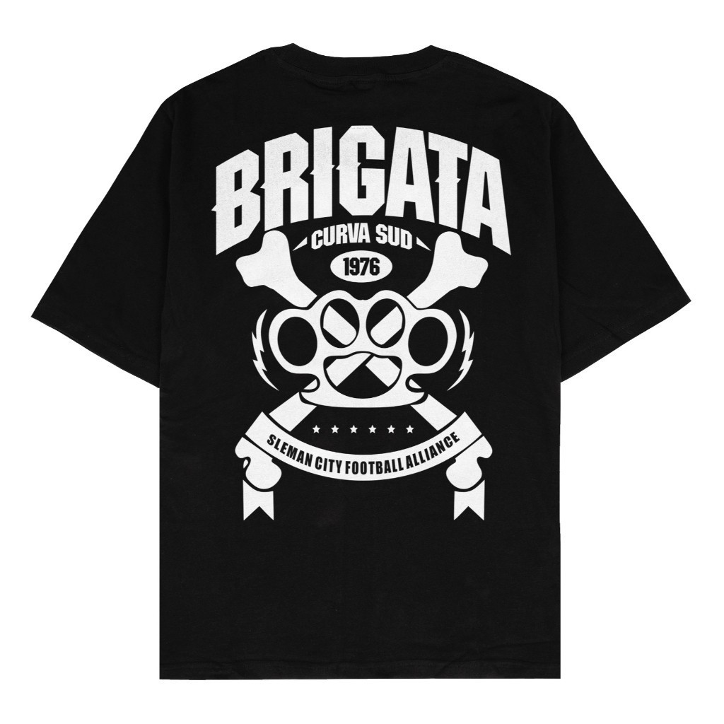 Kaos Baju Distro BCS Brigata Curva SUD Ultras PSS Sleman City Football Alliace Sepakbola Suporter Pa