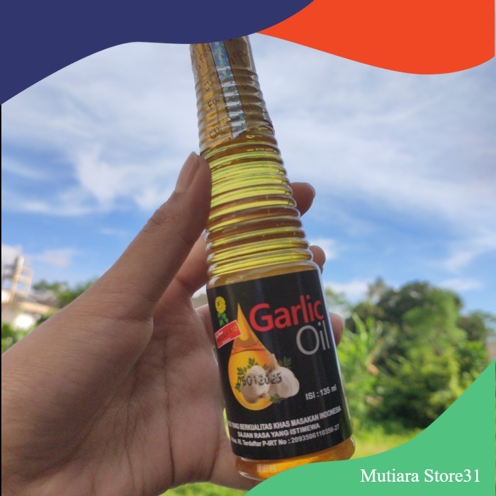

Garlic Oil Cap Matahari 135ml / minyak bawang putih halal tanpa msg