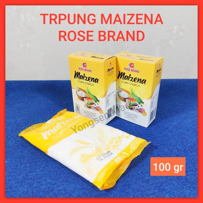 

( ROSE BRAND ) Tepung maizena Rose Brand 100gr , pati jagung corn starch maizena 100 gram