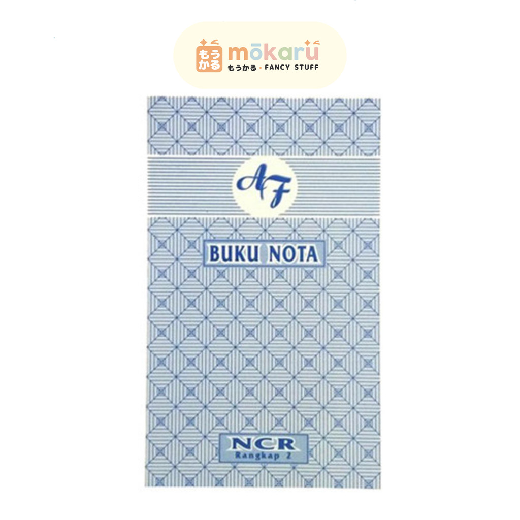 

AF Buku Nota Kontan 2 Ply Kecil (POTRAIT) Buku Bon/ Kertas Murah Berkualitas