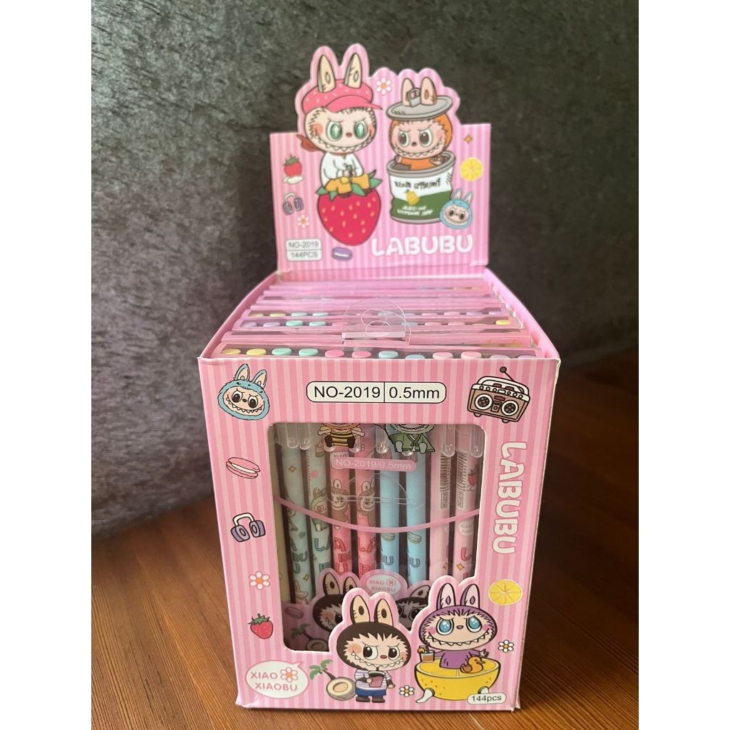 

Erasable Pen Labubu Popmart Pulpen Pen Gel Hapus Labubu Gel Pen Bisa Hapus