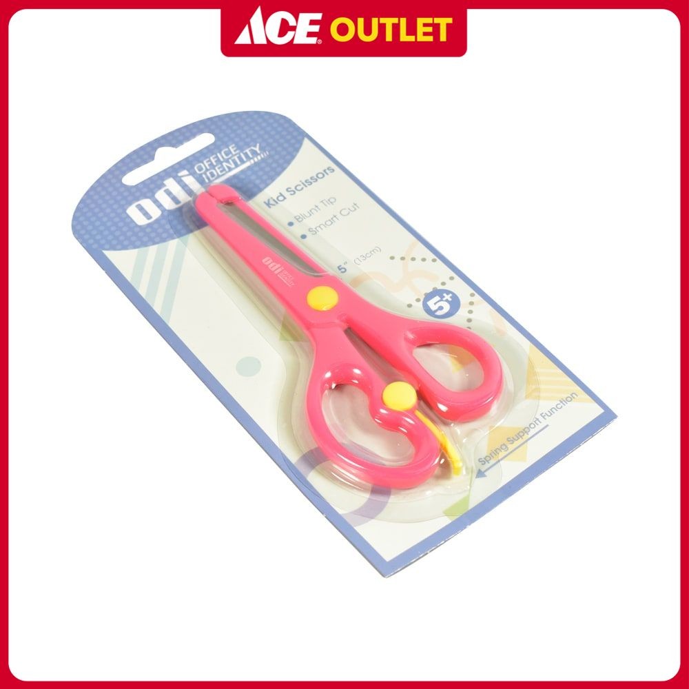 

Odi 13 cm Gunting Dengan Ujung Tumpul Untuk Anak - Pink Kid Scissors Alat Pemotong Kertas Serbaguna Peralatan Atk Kids Friendly Crafting Tools Perlengkapan Kerajinan Tangan