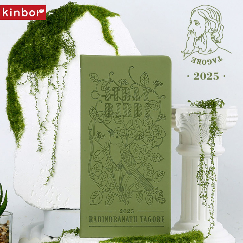 

Kinbor 2025 Weekly Planner Notebook One Pages Per Week Daily Time Management Schedule Books Self Disciplined Punch Efficiency