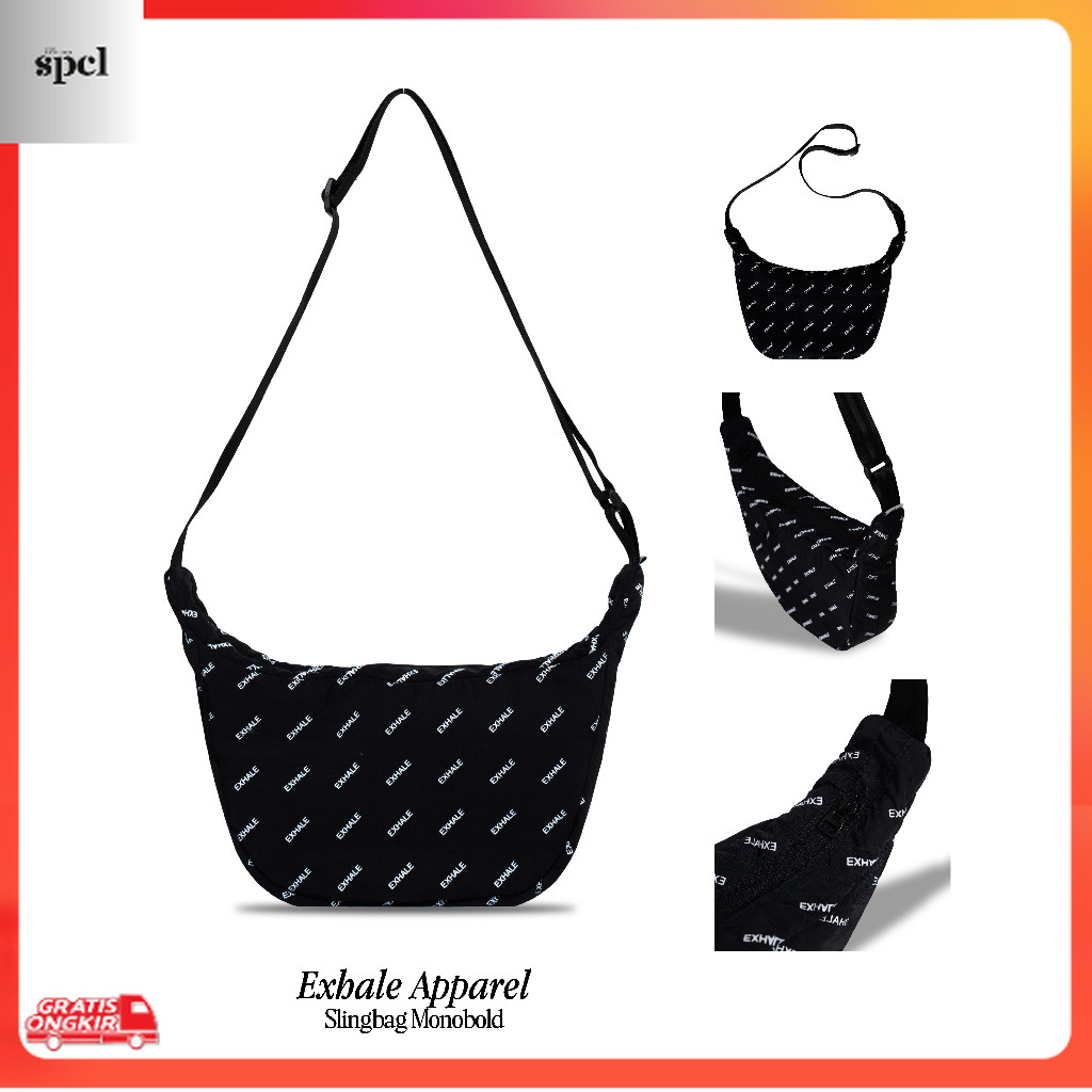 Kekinian / Exhale apparel Slingbag Monobold