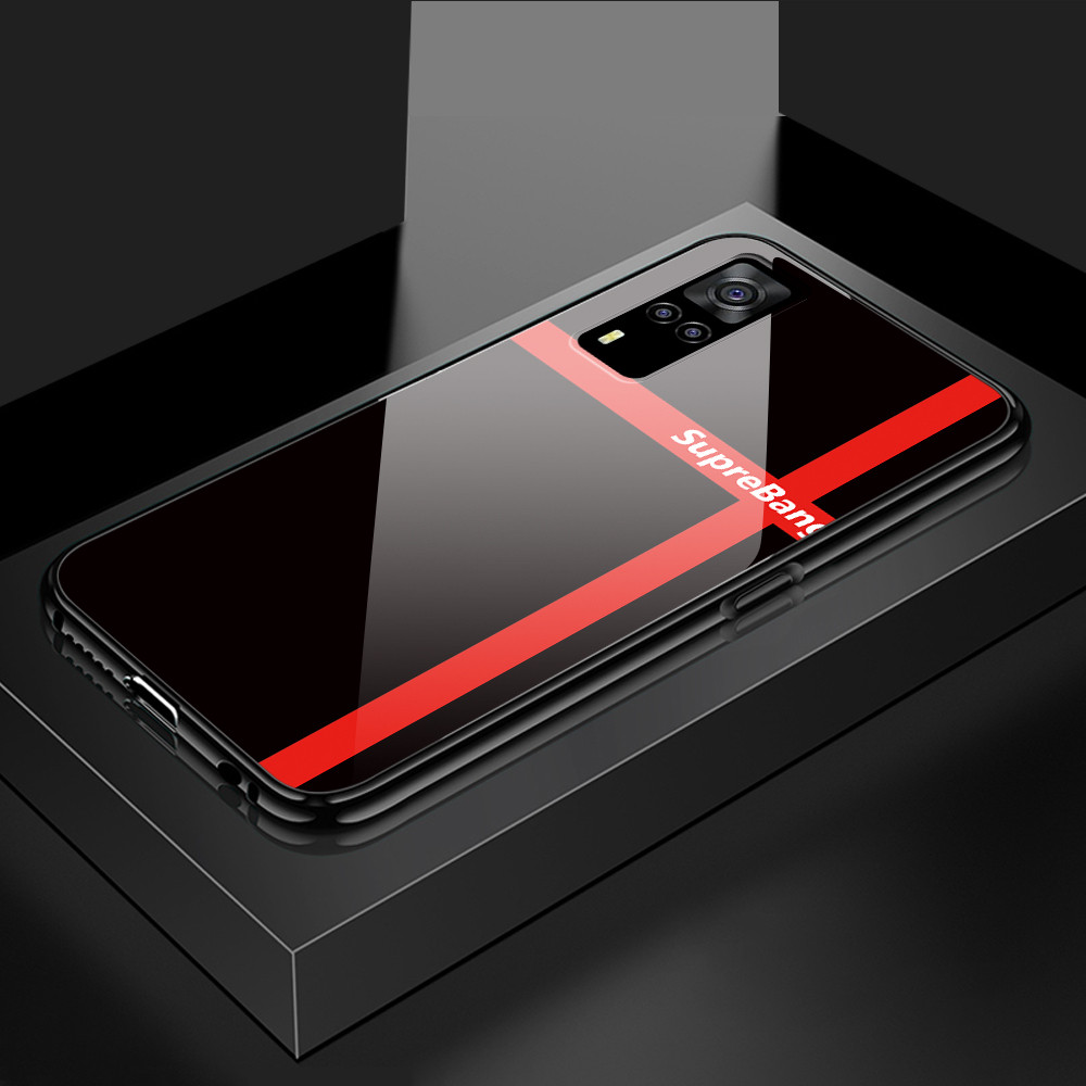 Casing Hp Untuk Vivo Y51 Y31 Y51A Y53S 2020 2021 4G Glass Phone Case Hard Hardcase Kesing 2458