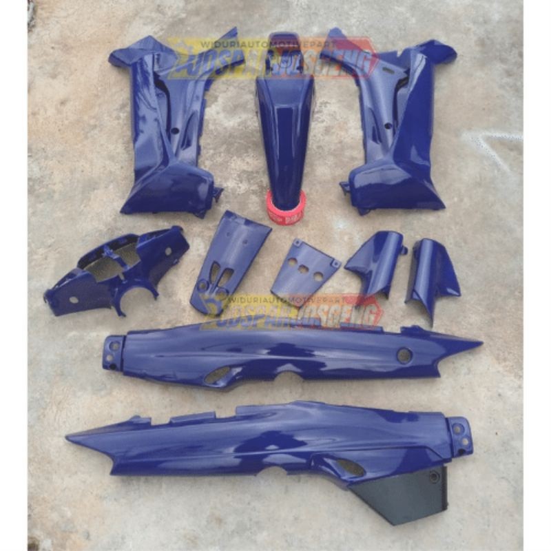 FULLSET COVER BODY HALUS FIZ R UNGU 1997 1998 BODYSET FIZR F1ZR SPORTY UNGU DVC 1997 1998