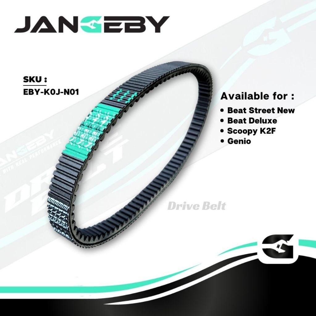 Van Belt Jangeby Drive Belt V Belt Beat Deluxe Genio Scoopy K2F Beat Street New Led Vanbelt Racing O