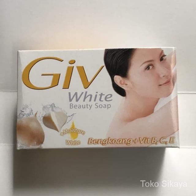 

Sabun Giv Bengkoang Putih Batang 80gr / Wangi White Grosir Wings Mandi