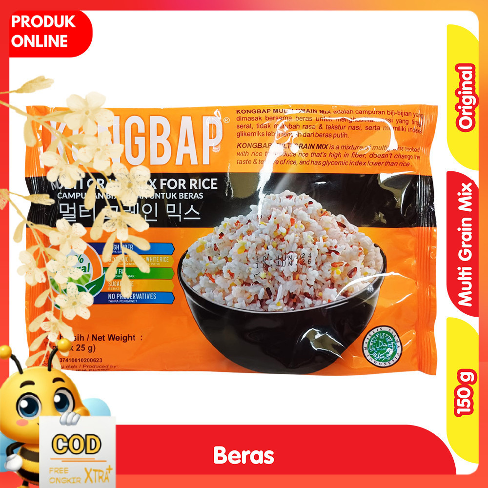 

Kongbap Beras Multi Grain Mix Original 150 g