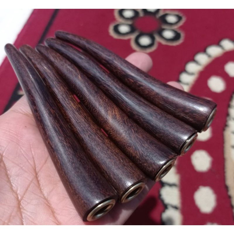 Once/pipa rokok kayu galih asem model S lengkung  12 cm /kuwalitas premium