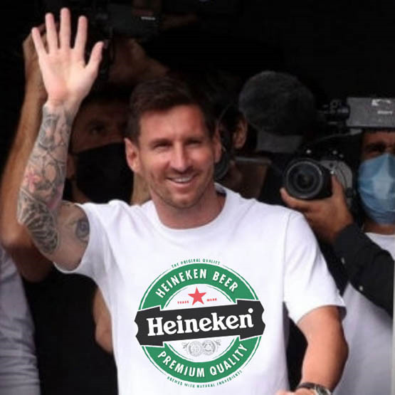 T-Shirt Kaos Baju skena cowok Heineken COTTON COMBED Pria dan Wanita S M L XL 2XL 3XL Clothing