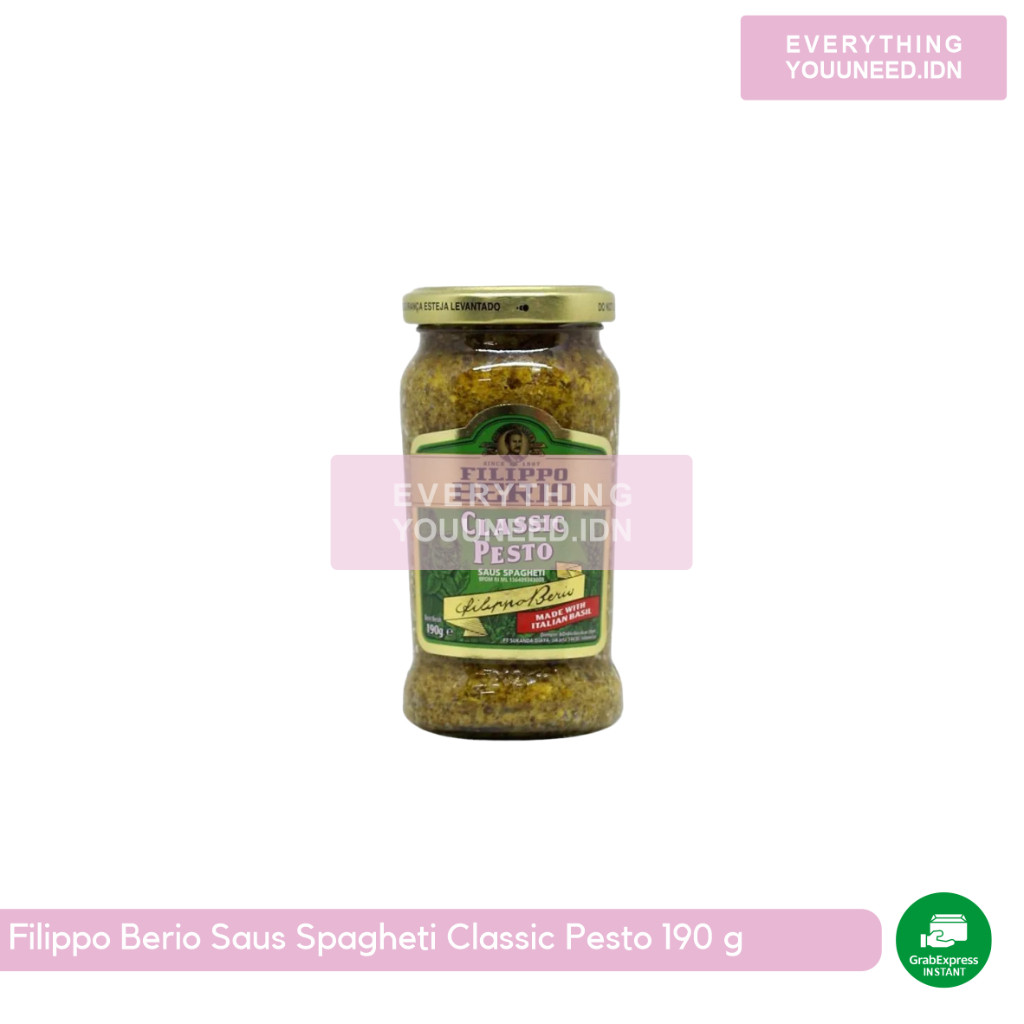 

Filippo Berio Saus Spagheti Classic Pesto 190 g