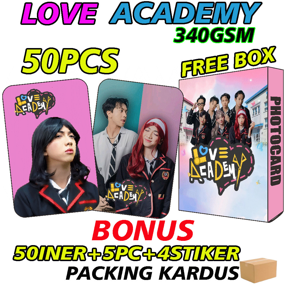 GRATIS BANYAK PHOTOCARD SPTRAKORI LOVE ACADEMY ALETTA VERNAN NOLAN SAPUTRA KORI SASTRA LIORA ZELENA