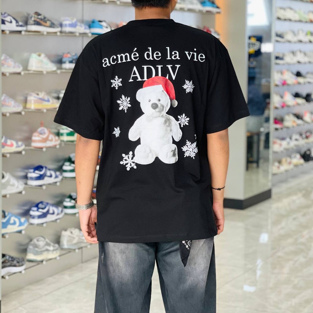 ADLV Snow Bear Black  Tee
