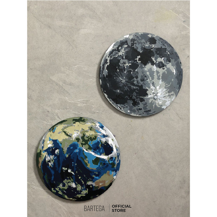 

best -Paint By Number Bumi & Bulan (Bundle Package)