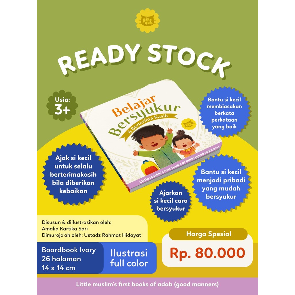 

Belajar Bersyukur (Ready Stock)