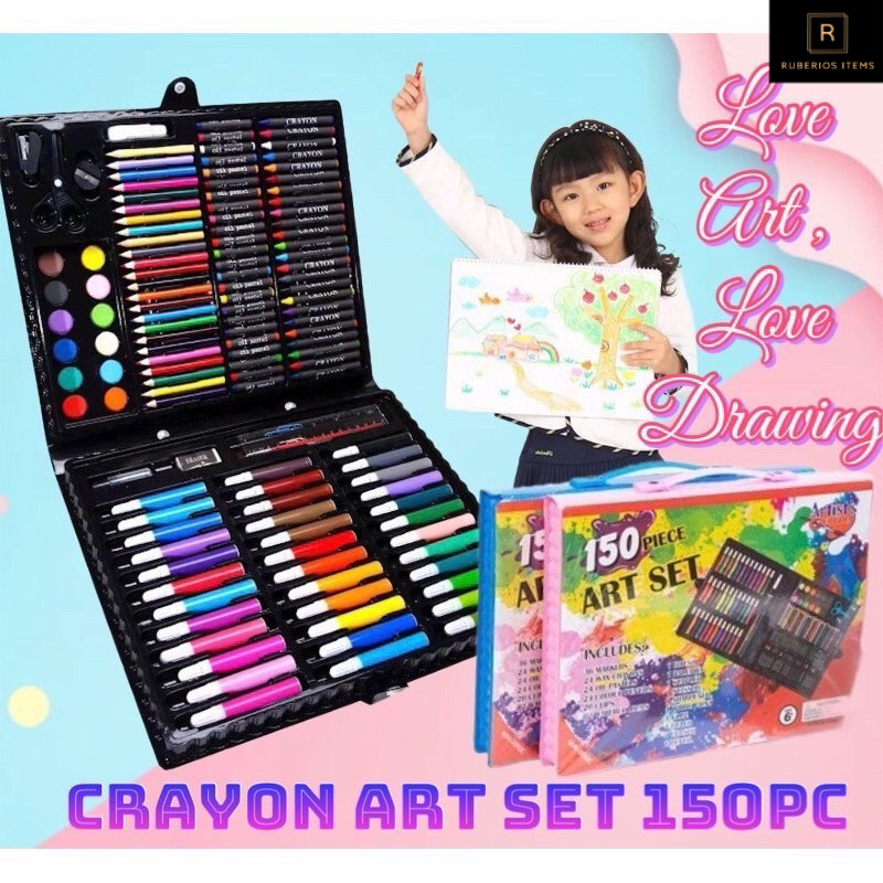 

CRAYON 68/150/208 Alat Tulis Mewarnai dan Menggambar Anak Set Lengkap - Crayon Set