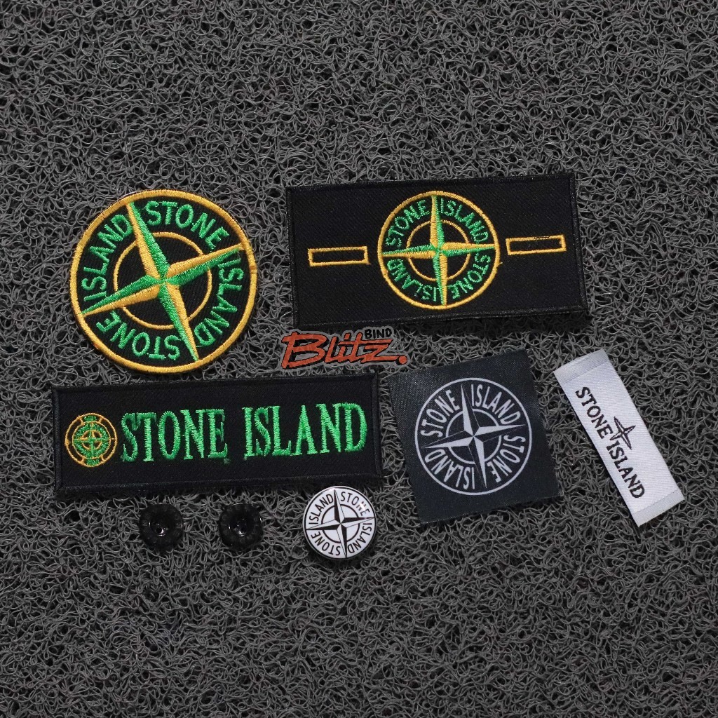 PATCH BORDIR JAHIT PATCH EMBLEM BRAND SATU SET