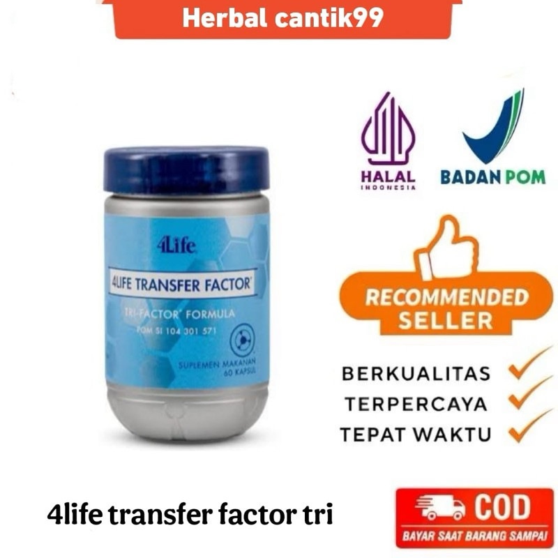 

4Life 100%Asli Transfer Factor Formula - Tri Factor Formula Original