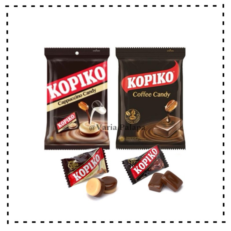 

PERMEN KOPIKO CAPPUCCINO 175G 50 BUTIR Permen Candy Kopiko Permen Kopi
