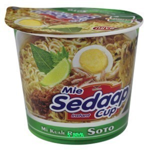 

Mie Sedaap Mie Kuah Instan Rasa Soto / Cup / 77gr