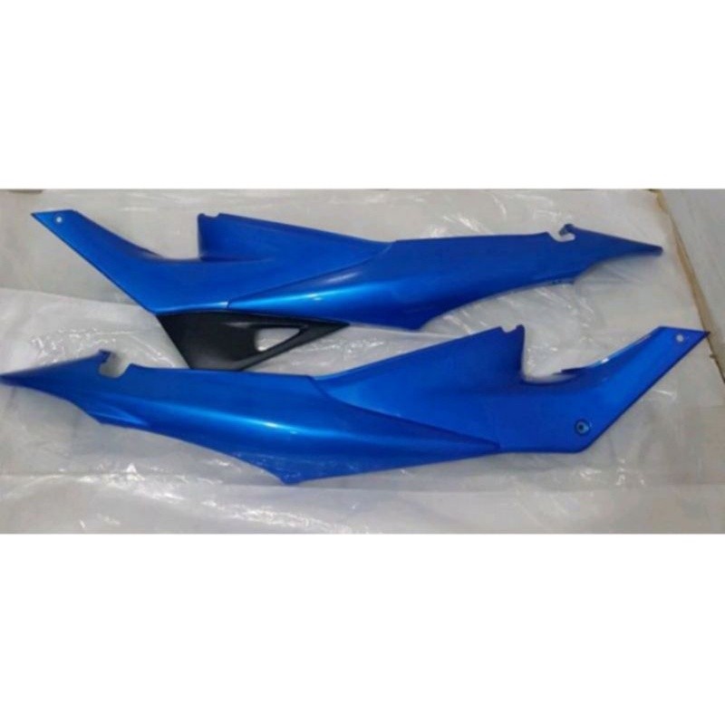 Cover Body Belakang Satria Fu Lama Old Thailand Barong Kanan Kiri Warna Biru Polos