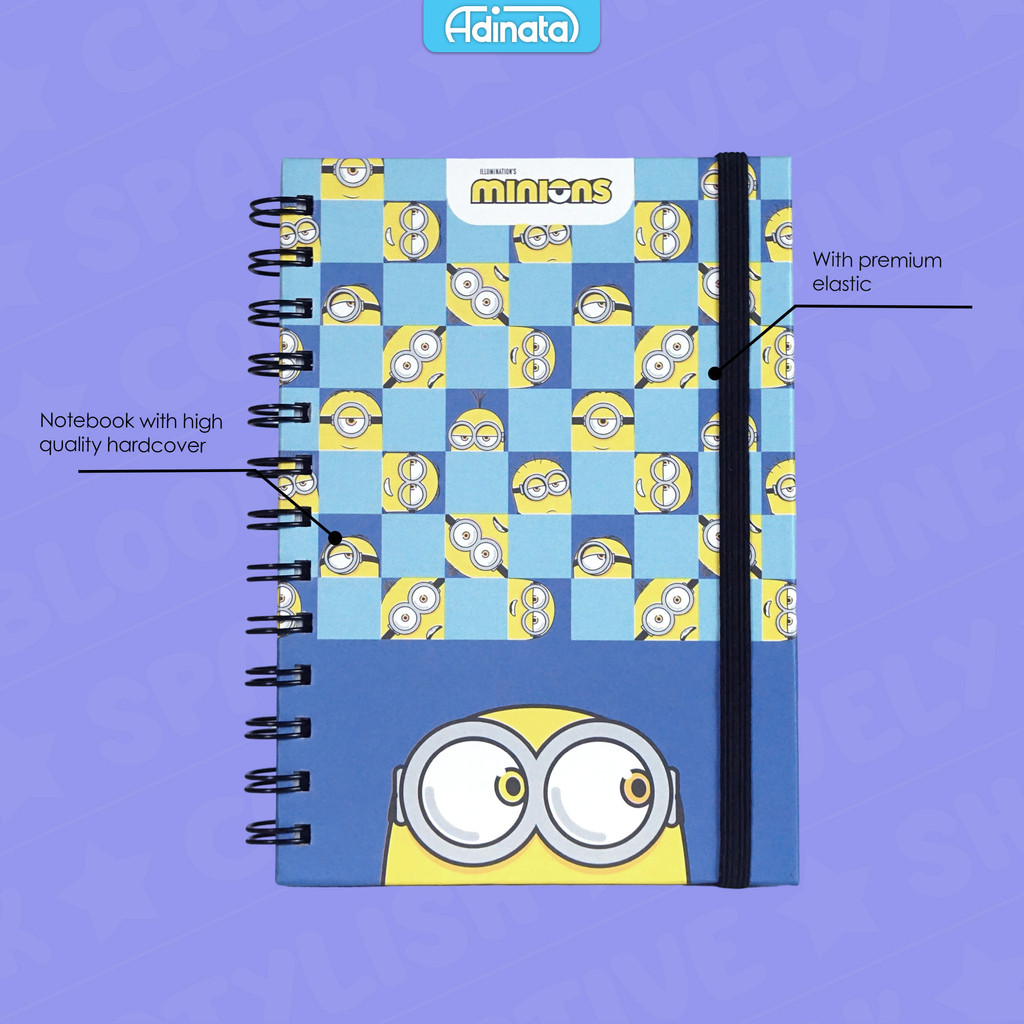 

Minion B6 Notebook 2534-4816 - Adinata / Buku Catatan / Memo