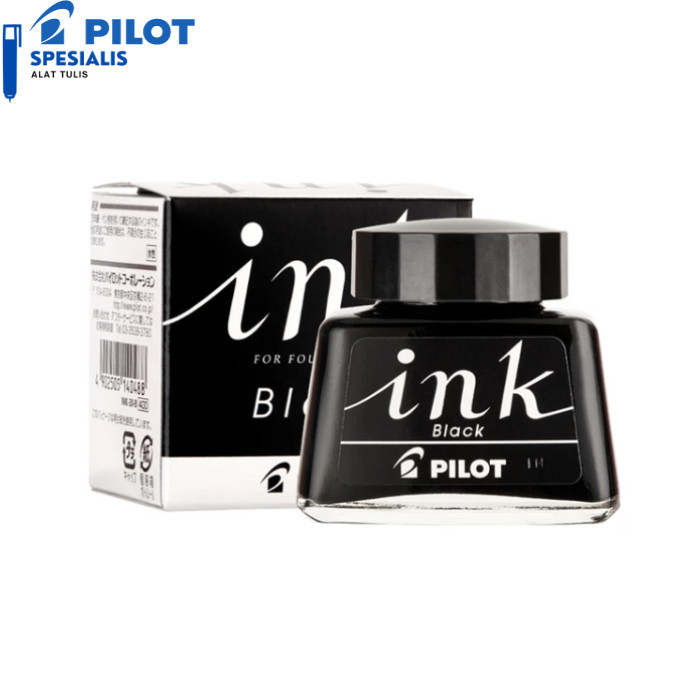 

Terjangkau PROMO PILOT INK 30 ml FOR FOUNTAIN PEN / TINTA PILOT tinta pulpen - Black
