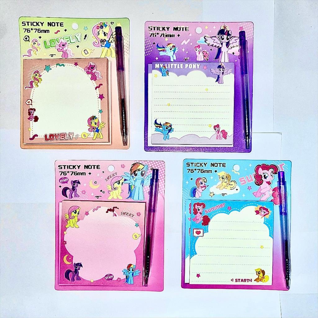 

[C] Sticky Note Motif A7922 76*76mm (pcs)