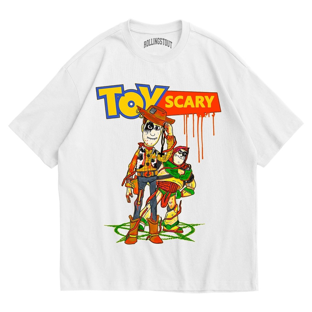Rollingstout Tshirt  - Toy Scary | Kaos Band  | Parodi Plesetan | BAJU MUSIK METAL ROCK