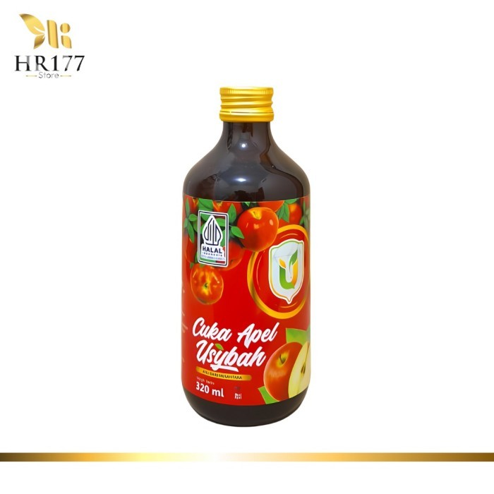

TERLARIS Cuka Apel Organik Premium Usybah Asli Apple Dari Nusantara 320 ml
