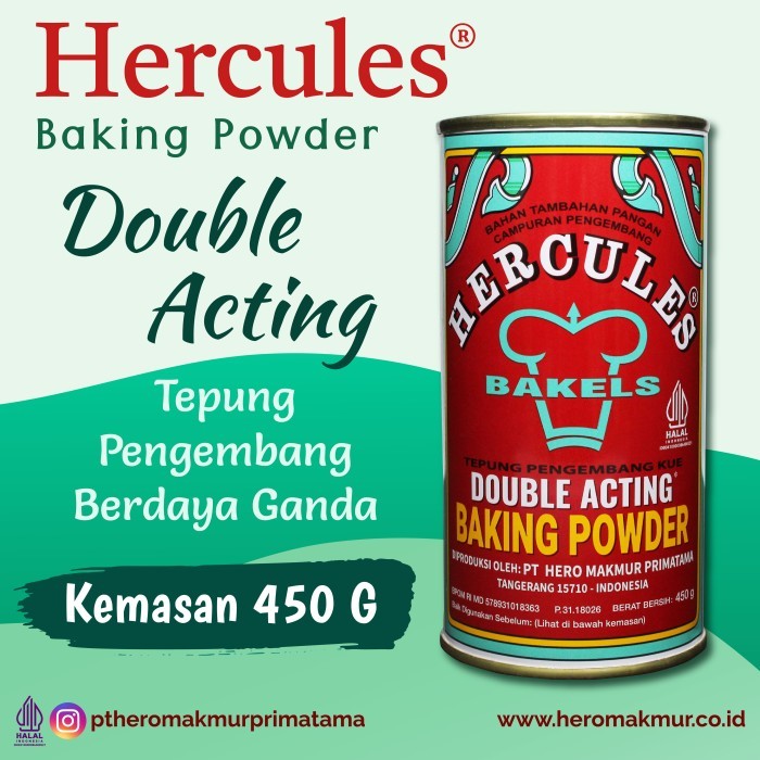 

Hercules Baking Powder 450gr