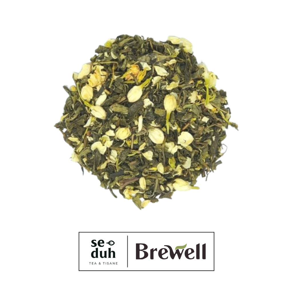 

WHITE JASMINE Tea Blend - Teh Hijau Melati /Jasmine Green Tea - 1 kg