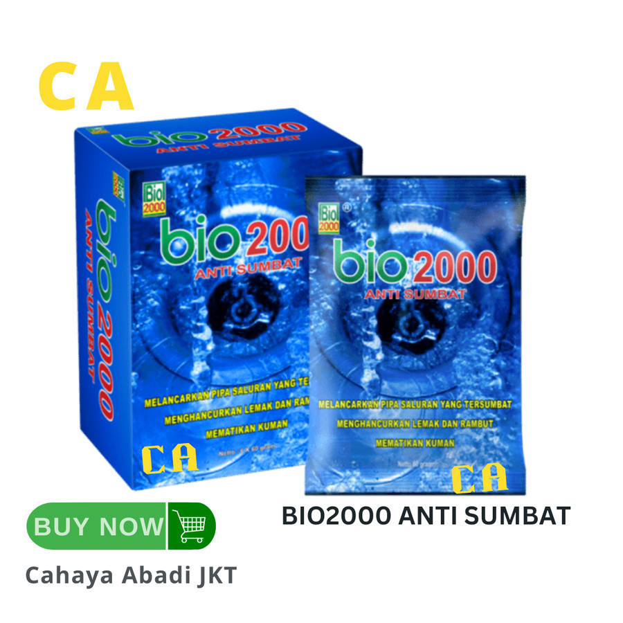 BIO2000 ANTISUMBAT BUBUK / BIO2000 ANTISUMBAT KOTAK ISI 6PC