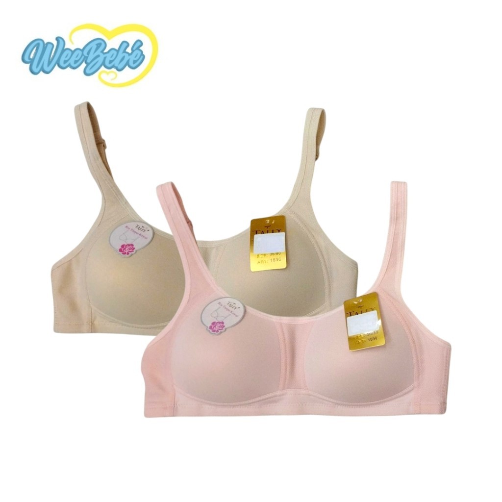 Bra Tanpa Kawat #1890 TALLY (Full Cup, Cup B, Busa Sedang)
