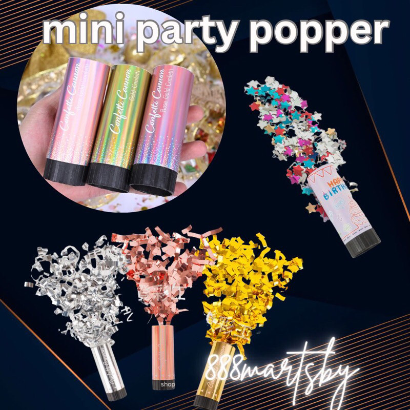 confetti / party popper kecil