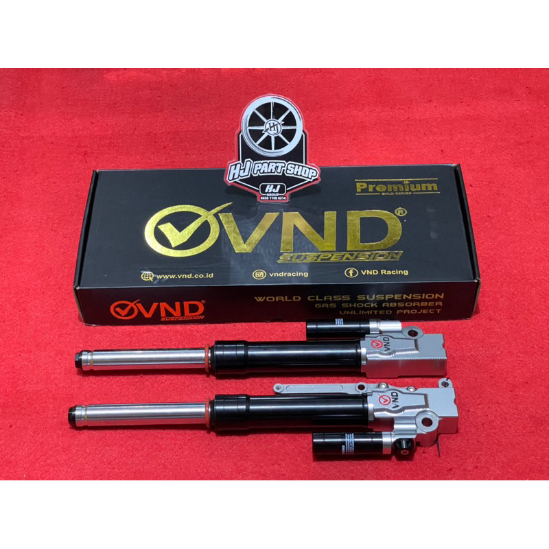 Suspension Shock Depan VND Racing Honda Vario 150 New Beat Fi Scoopy Sokbeker Shock Sok Shockbreaker