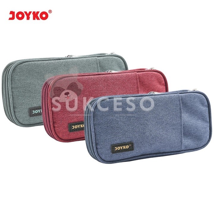

Joyko Pencil Case Kotak Tempat Pensil PC-5004 Pocket Simple Murah Berkualitas JunDW