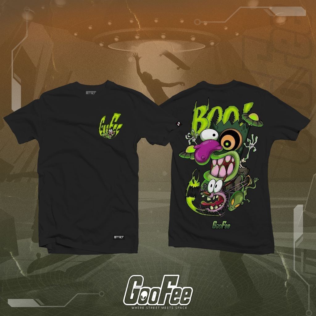 ETQT Anime Oversized Shirt - Unisex - ETQT Brand Shirt - Eustace's Mask