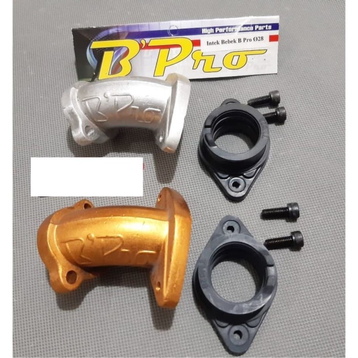 intake manifold miring BPRO bebek karbu 28 mm balap intek PE28 PE PWK