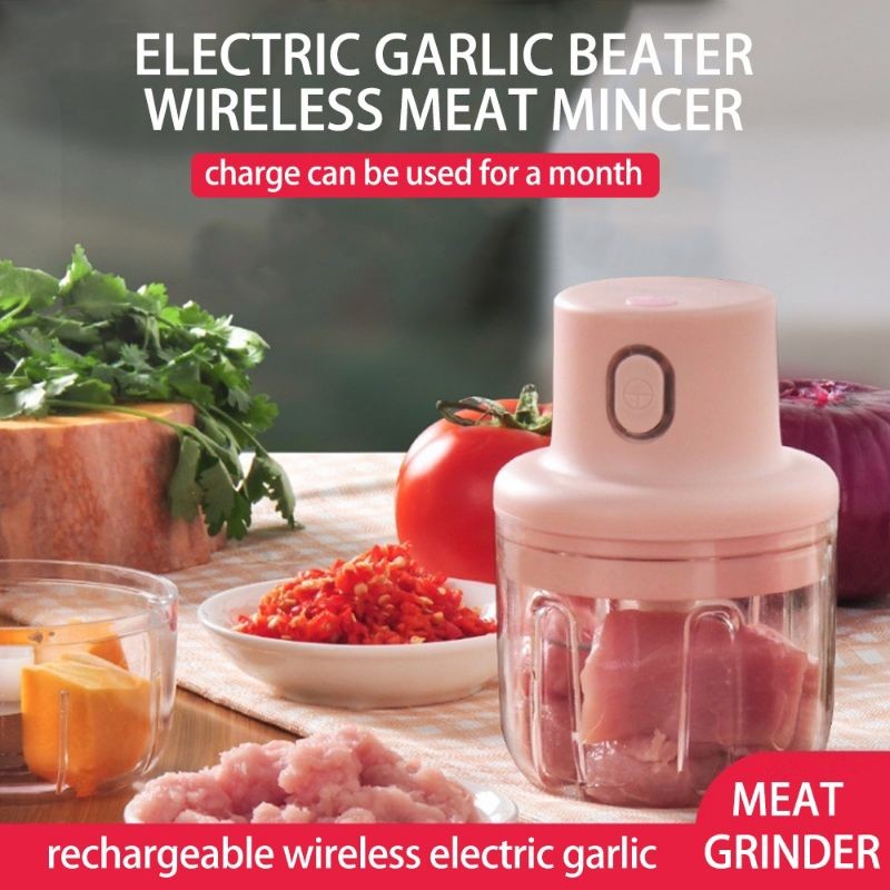 KLIMAUSHOP Blender Portable Mini Charge Tanpa Kabel