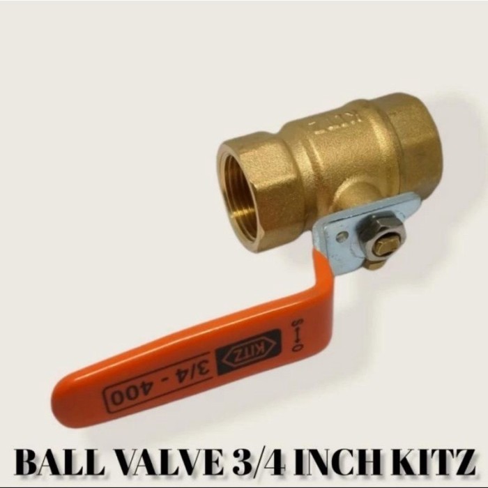 KITZ BALL VALVE 3/4 INCH KITZ / STOP KRAN 3/4 INCH