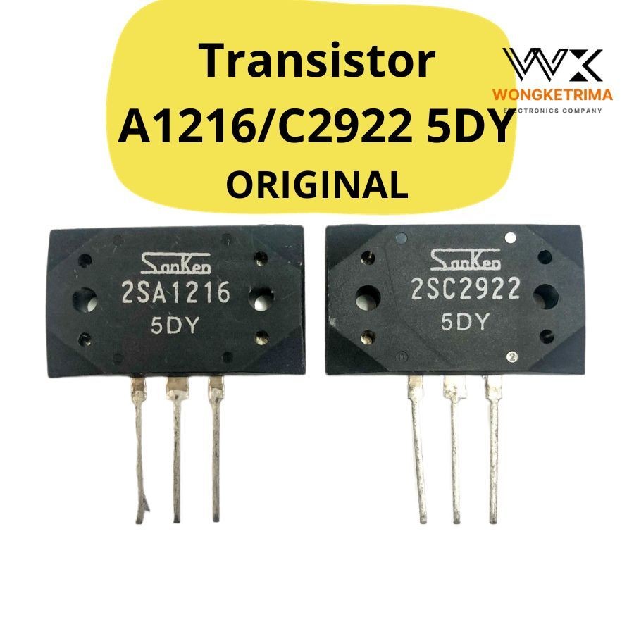 TRANSISTOR FINAL SANKEN A1216/C2922 5DY ORIGINAL