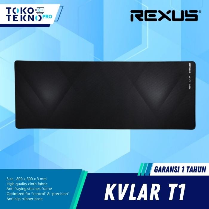 Rexus T1 Kvlar Gaming Mousepad - Kvlar T1