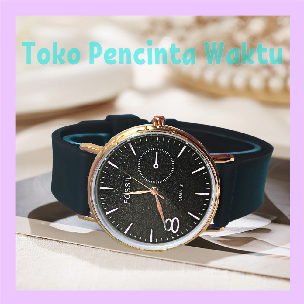 Promo--jam tangan karet wanita analog jam tangan murah jam tangan wanita korea
