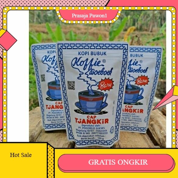 

【PAWON1】 SALE!! Kopi bubuk Murni / Kopi Asli Tanpa campuran cap Tjangkir Podorejo